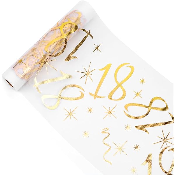 20 Stück 18. Geburtstag Servietten – 33x33 Cm, Schwarz-gold, Mit Feuerwerk & Ballons, Für Tischdeko