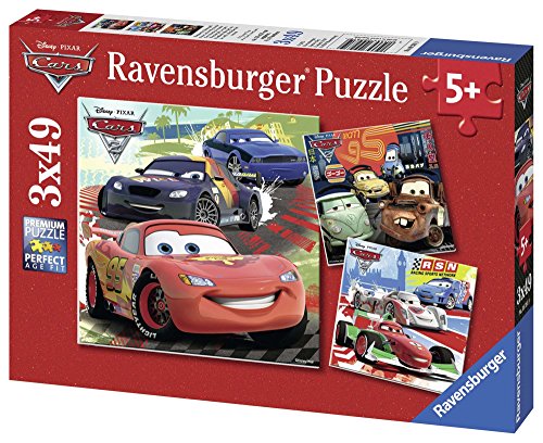 Imagen 1 de Ravensburger 09281 Disney Cars - Puzzles (3 unidades de 49 piezas)