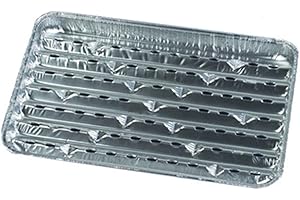 Papstar - Plats à griller - 5 pcs - Aluminium , 34 x23 x 2.5
