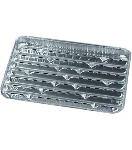 Set 10 Ciotole Per Barbecue In Alluminio - Con Fori Per Circolazione Aria | Riutilizzabili - Foto 4