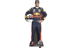 Star Cutouts Ltd CS664 Daniel Ricciardo, karton, wielokolorowy, 178 x 85 x 178 cm