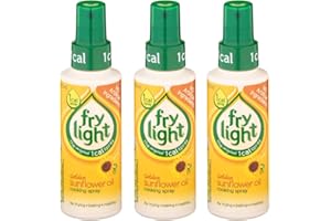 BARGAINSMANIA Sunflower Oil Cooking Spray - Vegetable Oil - Ideal For Frying Baking And Roasting - Gluten-Free and Allergen-Friendly - Healthier Cooking Alternative - Easier To Cook And Clean - 120ml (Pack of 3)