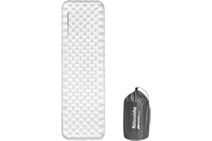 Naturehike Nadmuchiwana podkładka do spania, wartość 6,5 R, ultralekki materac kempingowy, trwała mata kempingowa, przenośny materac do spania, do trekkingu, wędrówek, wędrówek z plecakiem na zewnątrz