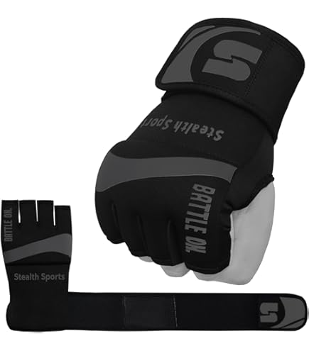 Everlast Evergel Handbandagen - 102 Cm Boxbandagen Mit Klettverschluss Für Optimalen Handschutz