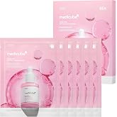 medicube PDRN Pink Peptide Ampoule Sheet Mask 6EA | Tissue Mask for Irregular Tone, Luminosity and Hydration, Korean Cosmetic