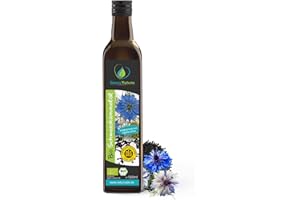 ‎NATURZADE Sanus Natura Bio Schwarzkümmelöl 500 ml Ungefiltert, kaltgepresst mühlenfrisch direkt vom Hersteller