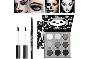 AYBUY 3 st svart matt läppstift, läppfoder, läppglans trio läppar set, rökig ögonskuggpalett, ett steg läppar makeup kit, sva