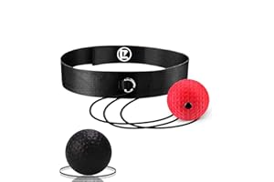 ZatRuiZE Boxing Reflex Ball, Boxing Training Ball, Mma Speed Training Suitable for Adult/Kids Best Boxing Equipment for Training, Hand Eye Coordination and Fitness Fight Games