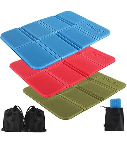 Coussin De Siège Extérieur Pliable - Tapis Camping Mousse Pour Pique-Nique Et Randonnée