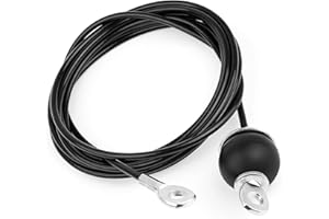 LERANXIN Poulie pour Cable, 3,5 Mètres Cable Musculation pour Poulie en Acier Inoxydable, Galvanisé, Home Gym Poulie Cable Machine, Convient pour Fitness en Salle