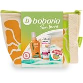 Babaria - Aloe Vera Solar Travel Bag | SPF50 and Aftersun Facial Sunscreen | UVA, UVB and Infrared Protection | Moisturizing,