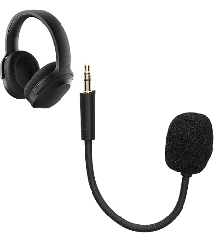 Microphone Remplacement Détachable Pour Razer Barracuda X - Avec Mousse Anti-Bruit
