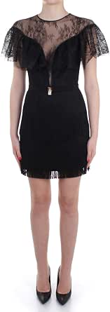 Abito con frange e tulle elisabetta franchi ab03311e2 110 -21 - 40 :  Amazon.co.uk: Clothing