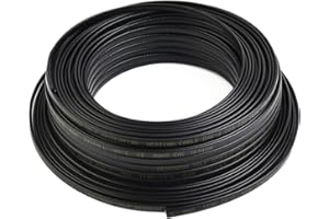 CNANRNANC 1 câble chauffant de toit antigel - Température auto-régulée - Fil chauffant électrique 220 V - Câble chauffant autorégulateur (15 m)