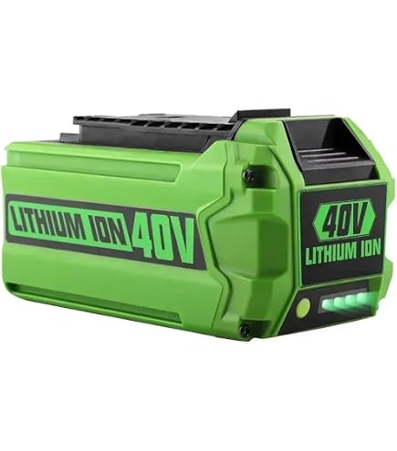Batterie Li-ion 36V 4000mAh Pour Greenworks - Compatible Avec Modèles 40V220, G40B25, G40B6, YTB407, 40V110, Etc.