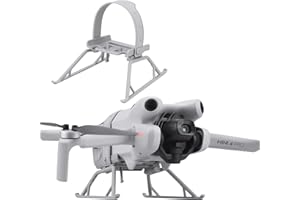 ZJRXM Mini 4 Pro Landefüße, Faltbares Verlängerungsfahrwerk Kit für DJI Mini 4 Pro Zubehör, Mini 4 Pro Drohne Erweiterte Fahrwerk Landegestell