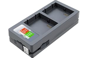 LYONGTECH Caricabatteria doppio LCD per Arlo Pro 5S 2K, Pro 4, Pro 3, Arlo Ultra, Ultra 2 fotocamera, controllare il livello della batteria, display stazione di ricarica accessori