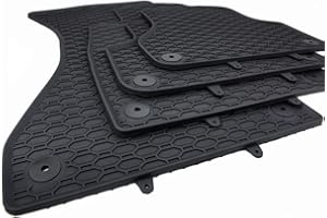 ‎KFZ-PREMIUMTEILE24 kfz-premiumteile24 Gummimatten Kompatibel mit A4 8W (B9) A5 Sportback (B9) A4 Allroad 8W Fußmatten Automatten Allwetter Premium Qualität 4-teilig
