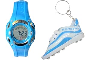 BELLO'S Coffret Montre Enfant Om Olympique DE Marseille Droit AU But