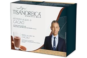 Gianluca Mech, Bevanda Proteica Gluten Free al Gusto Cacao, Integratore alimentare, 126 gr
