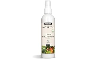 Biovetol - Lotion Anti picages pour l'animal - Formulé à partir d’Huile de Cade pour Animaux de Basse-Cour - 240 ML