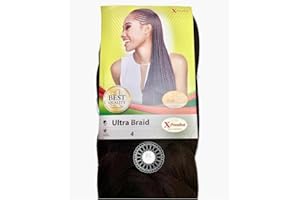 TBL PRO X-PRESSION Ultra Braiding Hair - Original Kanekalon, All Shade Available - 82'' (XP-4)