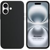 Microsonic Apple iPhone 17 i&ccedil;in Kılıf Liquid Lansman Silikon Siyah [iPhone 17 ile Uyumlu Kılıf - Siyah]