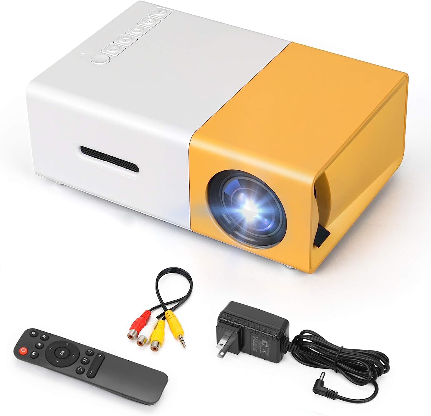 GLORIAL-Mini-Projector-Portable-STAR-Movie-Projector-Smart-Home-Projector-Neat-Projector-for-iOS-Android-Windows-PS5-Laptop-T