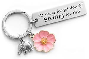 YISCOKO YISCOCKO Inspirational Gifts for Women- Keychain Birthday Gifts for Women, Farewell Gifts for Colleagues,Gifts for Girlfriend, Condolence gifts.