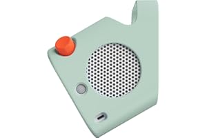 Joto Adventure Jacket in Green (3. gen.)-Akcesorium dla dzieci Yoto Player, Silikonowa okładka antypoślizgowa z łatwym do przenośnym uchwytem