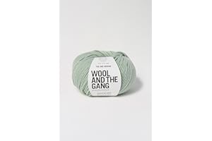 Wool and the Gang The One Merino, Euclayptus Green, 50g, Aran/Worsted