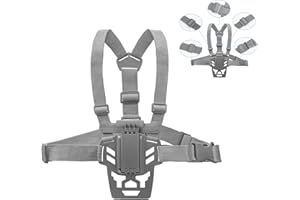 CERFFOOL Support de poitrine compatible avec DJI RC 2/1 - Support de télécommande - Sangle de poitrine réglable - Équilibre, stabilité, confort et performance