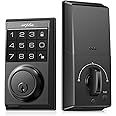 Arpha Keyless Entry Door Lock - Electronic Keypad Deadbolt Lock with 100 Codes - Smart Door Locks for Front Door - 16 Anti-Peeking Passwords Zinc Alloy