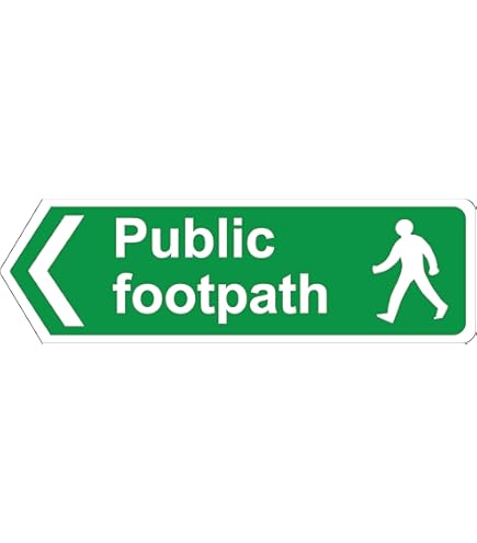 Private No Public Access Or Right Of Way Safety Sign - 3mm Aluminium