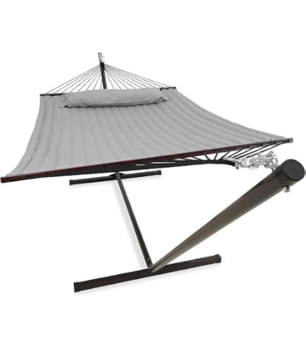 Potenza Amaca Con Supporto E Telaio: Il Tuo Angolo Di Paradiso In Giardino! Maxi 220x160cm, Portata 220kg, Struttura In Acciaio Resistente Alle Intemperie, Colore Nero Con Dettagli Verdi.