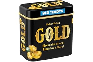 Old Teddys / Game Factory 6351 - Gold, Juego de Cartas de Bolsillo, de Memoria. Más 6 años