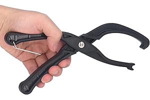 ATYHAO Narzędzie do Ochrony Felg Rowerowych, Szczypce do Opon Rowerowych Zacisk do Usuwania Opon Rowerowych Oszczędność Pracy Narzędzie do Ochrony Felg do Trudnego w Montażu Praktyczny Sprzęt Rowerowy