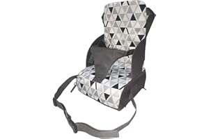 Vigcebit Siège d'appoint pour Chaise Haute - Siège d'appoint pour Tout-Petit pour Table à Manger - Siège rehausseur de Voyage, siège rehausseur pour Tout-Petit pour Chaise de Salle à Manger