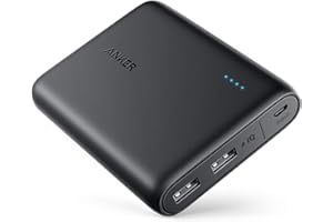 Anker PowerCore 13000 mAh Powerbank zewnętrzny akumulator 2-portowy 3 A z technologią PowerIQ i Voltage Boost do iPhone XS Max/XR/XS/X / 8 / 8Plus / 7 / 6s / 6, Samsung i innych smartfonów (czarny)