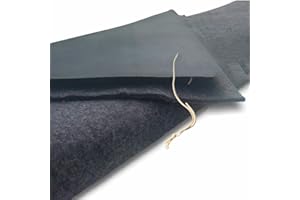 HPT Teichfolie PVC 1mm schwarz in 4m x 5m mit Vlies 500g/qm