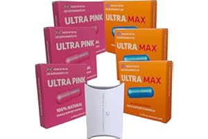 FOREVER & ALWAYS SUPPLEMENTS 3 x Ultra Max Blue & Ultra Pink Sex Tablets for Men and Women Bundle – Strong Natural Sex Enhancers for Couples! Libido, Endurance & Sex Drive Support! Contains Maca, Ginseng