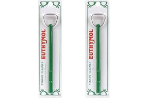 Euthymol Tungskrapa (2-pack) – Effektiv Rengöring av Tungan för Bättre Andedräkt & Daglig Oral Hygien