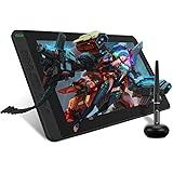 HUION Tavoletta Grafica con Display Kamvas 13 (Senza Supporto) Schermo Laminato Completo 8 Pulsanti Programmabili, Connettivi