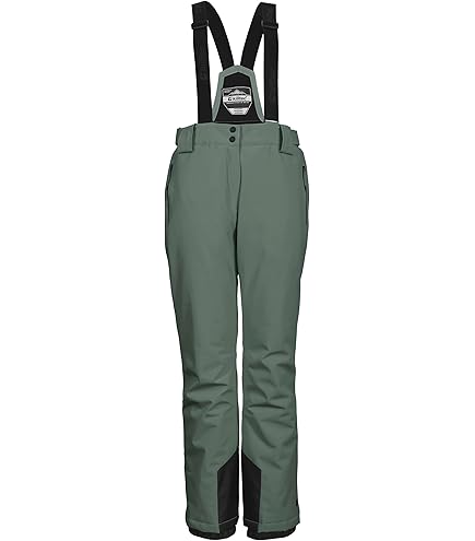 killtec dames Skibroek/functionele broek met afneembare bretels