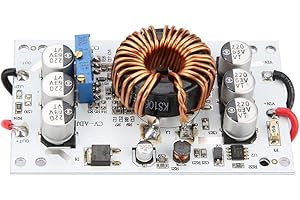VIKYE Convertisseur continu-continu, 600W 10-60V à 12-60V Tension réglable Alimentation en courant Module élévateur Pilote de DEL