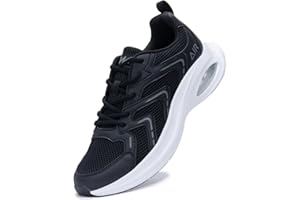 WNA Step Up Herren Sneaker Laufschuhe Dämpfung Sportschuhe Air Running Schuhe Tennis Atmungsaktive Leichte Turnschuhe für Walking Gym Workout Size 40-47 EU