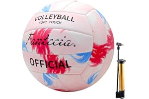 Fantecia Volleyball Ball, Official Size 5, Soft Volleyball for Ultimate Comfort & Performance, Perfect for Indoor & Outdoor Fun