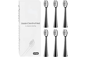 COPIMY 6 sztuk głowic szczoteczek Gum Care kompatybilnych z elektryczną szczoteczką do zębów Oclean, szczoteczki wymienne nasadki pasujące do Oclean Flow, X Lite, X Pro, X Pro Elite, X Pro Digital itp