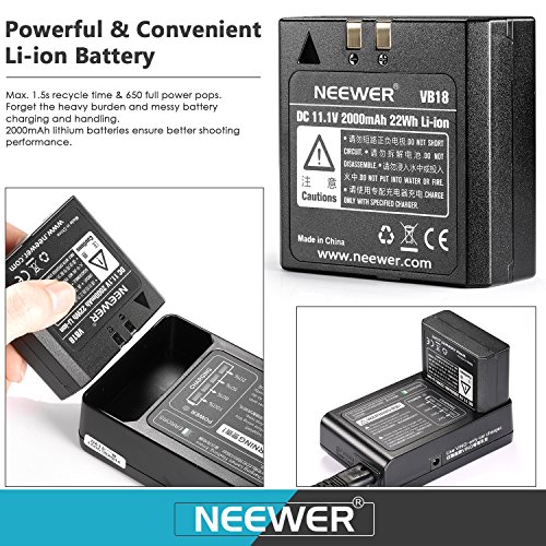Neewer 2 4G Sans Fil 1 8000 HSS TTL Ma tre Esclave Flash Speedlite pour Canon DSLR avec Batterie Li-ion 2000mAh Fournissant Recycle de 650 flashes en 1 5s NW860IIC remplacement pour Godox v860IIC reviews Neewer 2 4G Sans Fil 1 8000 HSS TTL Ma tre Esclave Flash Speedlite pour Canon DSLR avec Batterie Li-ion 2000mAh Fournissant Recycle de 650 flashes en 1 5s NW860IIC remplacement pour Godox v860IIC