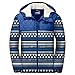 Produktbild JACK WOLFSKIN Fleecejacke K NAVAJO MOUNTAIN FLEECE, coastal blue allover, 164, 1606631-7969164